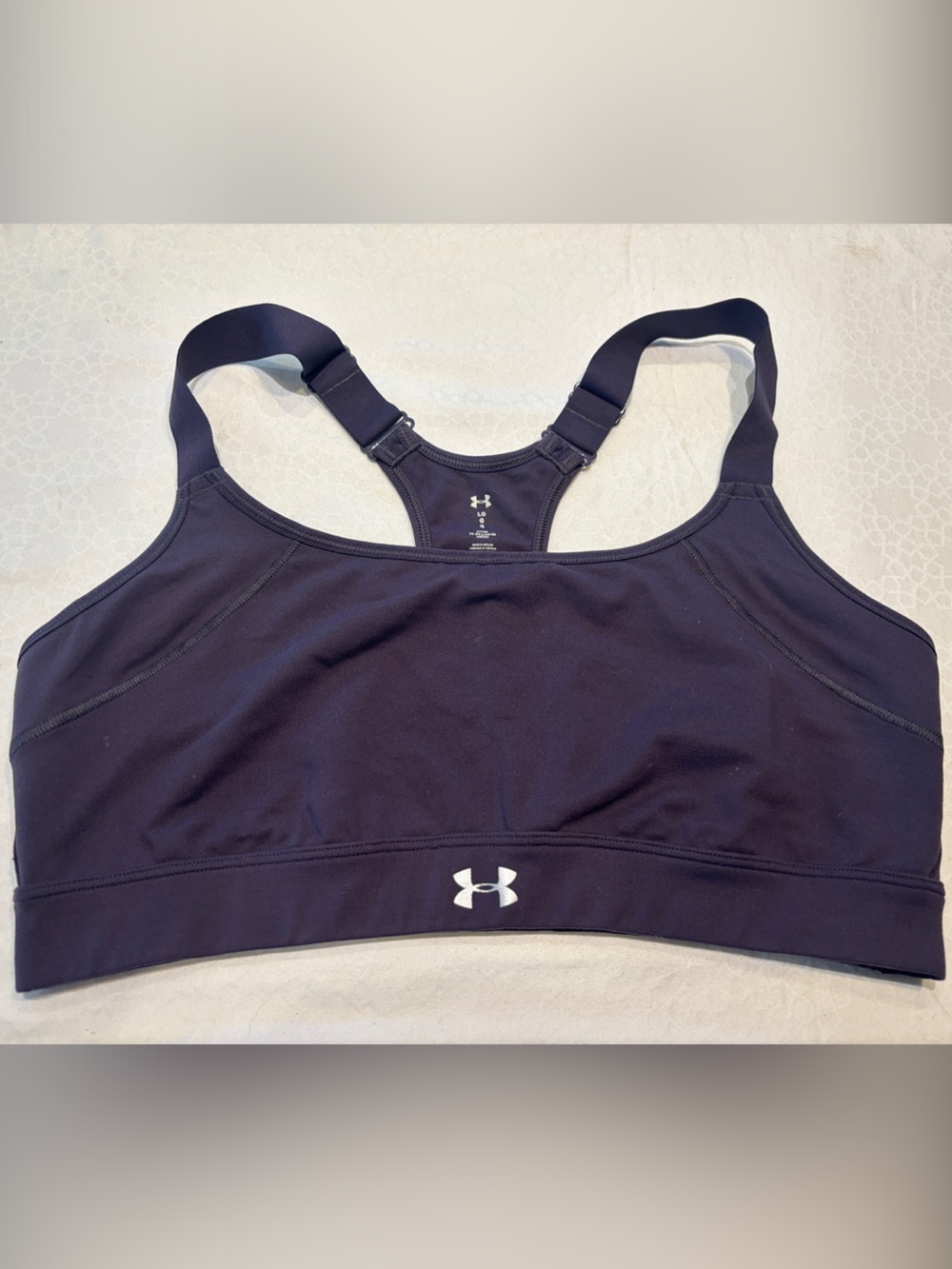 Under Armour Navy Blue Women's Athletic Bikini Top